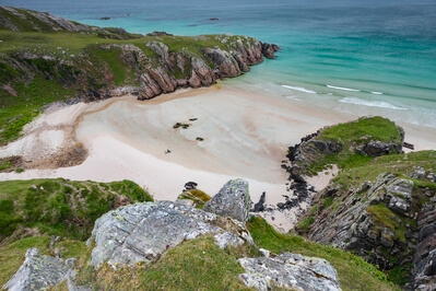 Scotland instagram locations - Ceannabeinne Beach