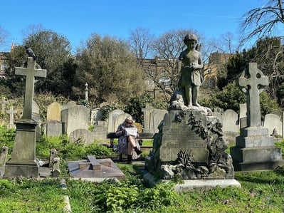 photo locations in London - Brompton Cemetery
