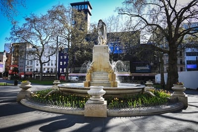photo spots in London - Leicester Square