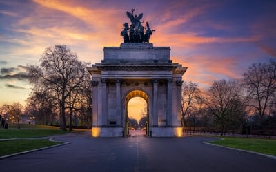 England photography locations - Wellington Arch
