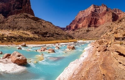 Grand Canyon Rafting Tour photography locations - Little Colorado Confluence