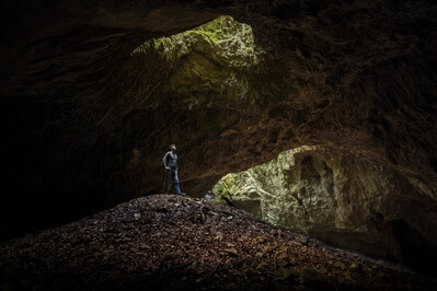 photo spots in Slovenia - Željnske Jame (Željne Caves)