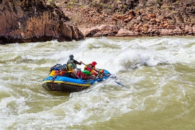 Grand Canyon Rafting Tour photo locations - Crystal Rapids