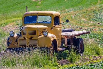 Whitman County photo spots - Hatley Road Old Truck