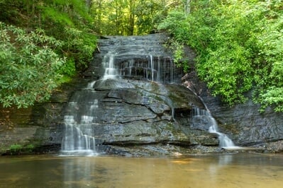 instagram spots in South Carolina - Wildcat Wayside Waterfall