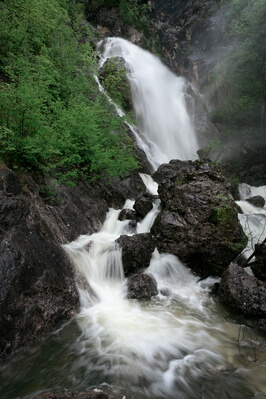 instagram spots in Radovljica - Govic Waterfall