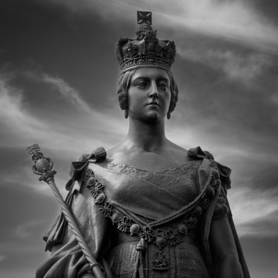 British Columbia photography locations - Statue of Queen Victoria
