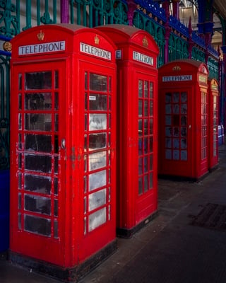 A popular spot here is the series of traditional telephone boxes in the eastern end of the market structure.