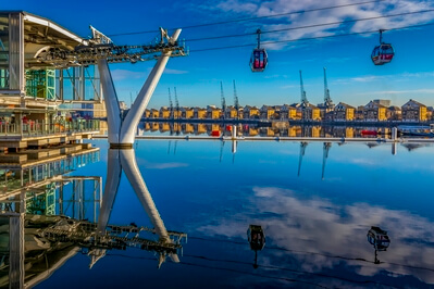 pictures of London - Emirates Cable Car - Royal Victoria