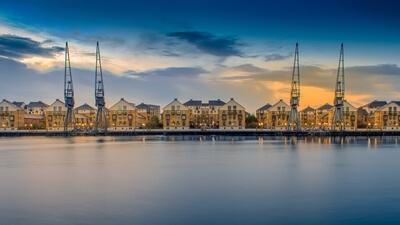 photos of London - Royal Victoria Docks