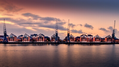 images of London - Royal Victoria Docks