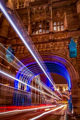 images of London - On Tower Bridge