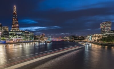 pictures of London - On Tower Bridge