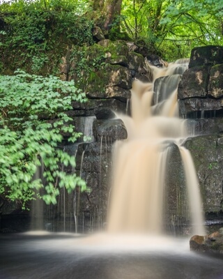 instagram spots in England - Scarr House Falls