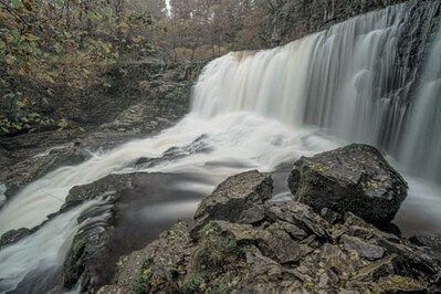 pictures of South Wales - Four Falls