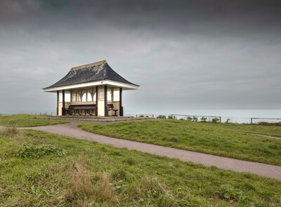 photography spots in Dorset - Southbourne Victorian Seafront Shelter