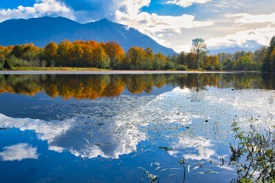 photo locations in Washington - Borst Lake (Mill Pond)