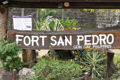 Philippines photo locations - Fort San Pedro Cebu City Philippines