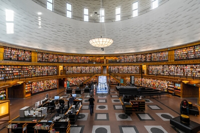 Sweden photography locations - Stockholm Public Library