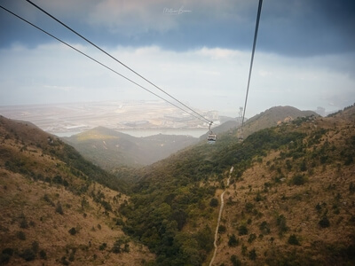 Kowloon instagram spots - Ngong Ping Cable Car 