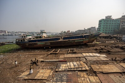 Old Dhaka shipyard