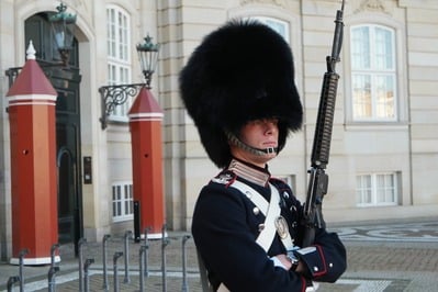 photos of Copenhagen - Amalienborg - Change of Guards