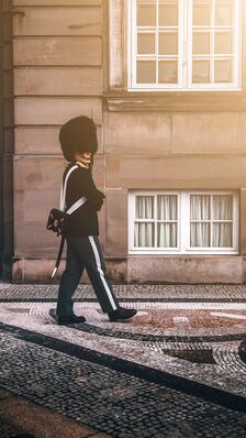 pictures of Copenhagen - Amalienborg - Change of Guards