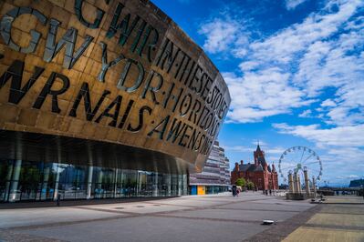pictures of South Wales - Millennium Centre - Exterior