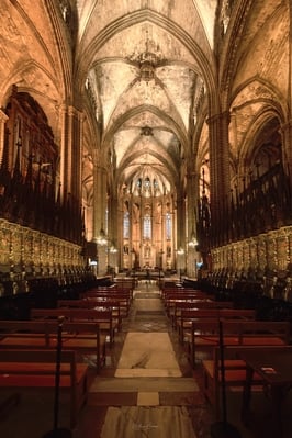 Barcelona Cathedral - Interior