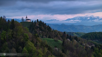 photography spots in Slovenia - Sveti Jakob Church II