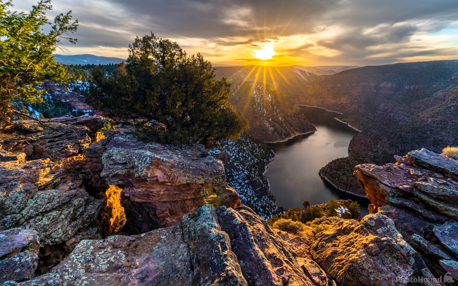 Flaming Gorge Edge of the Rim View Point