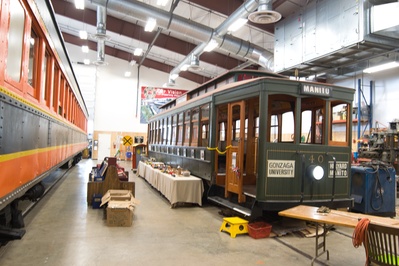 photo spots in Washington - Inland NW Rail Museum
