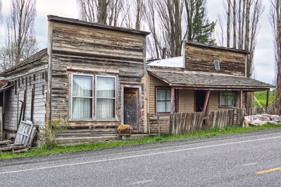 United States instagram spots - Anatone Old Buildings