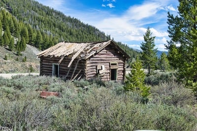 Custer County photography locations - Bonanza Ghost Town