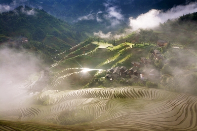 Guangxi instagram spots - Long Ji Rice Terraces