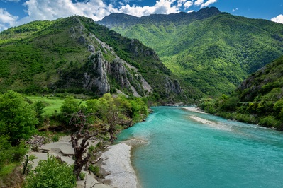Albania photo locations - Along the Vjosa River
