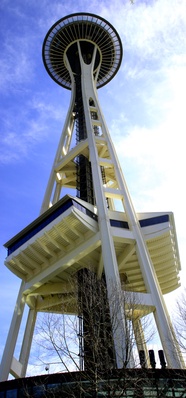 photos of Seattle - Space Needle; Seattle Center