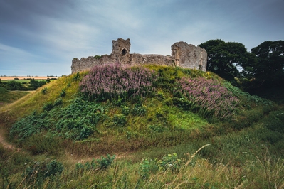 United Kingdom instagram spots - Castle Acre - Castle ruins