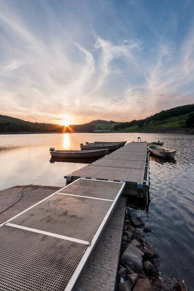 photo locations in England - Ladybower Jetty
