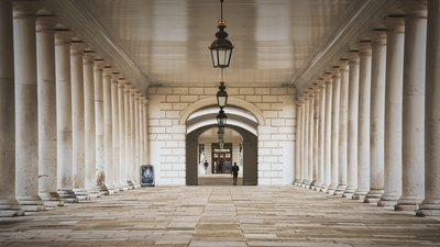 London photography locations - Queen's House Collonade
