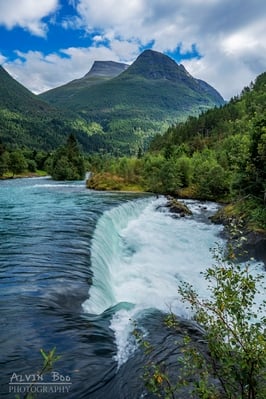 Lofossen Waterfall