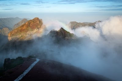 photos of Madeira - Viewpoint Pico do Areeiro