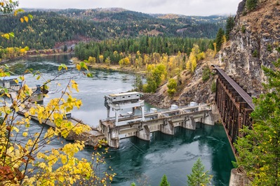 Pend Oreille County photography locations - Box Canyon Dam