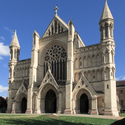 photo spots in England - St, Albans Cathedral 