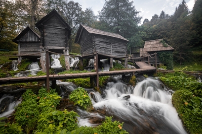 Bosnia and Herzegovina instagram spots - Watermills of Jajce (Mlinčići)