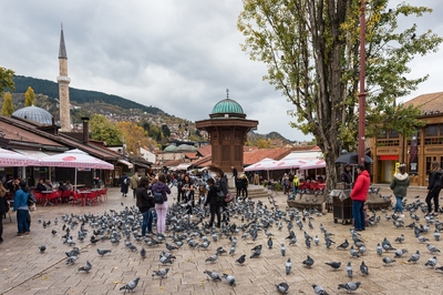 photos of Sarajevo - Sebilj Fountain at Baščaršija