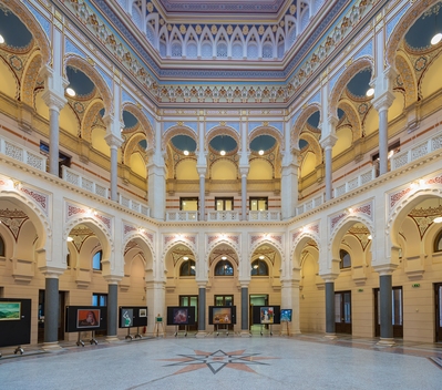 photos of Sarajevo - Sarajevo City Hall (Vijećnica) Interior