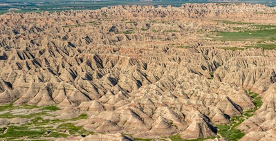 South Dakota photography spots - Badlands N.P. Helicopter Tour