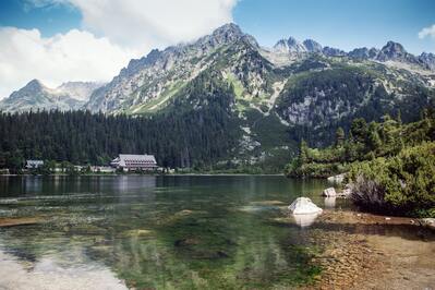 images of Slovakia - Popradské Pleso (Lake)