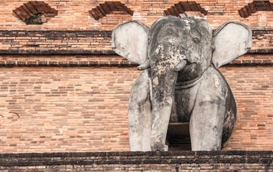 Thailand photography spots - Wat Chedi Luang